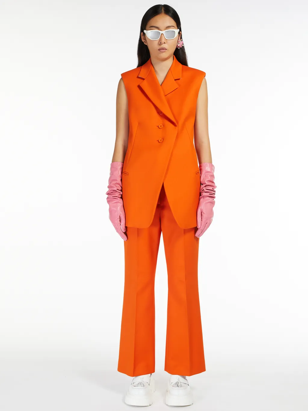 Sleeveless Suit Jacket