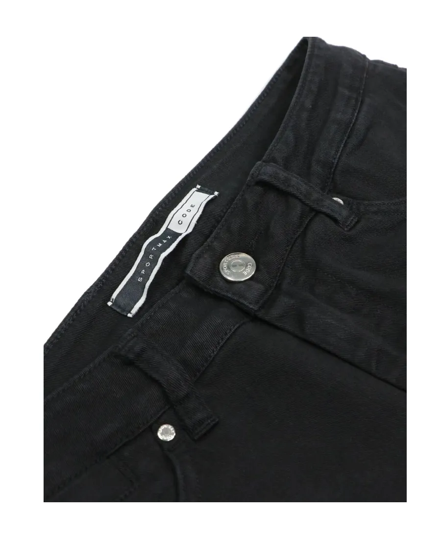 Logo Details Jeans