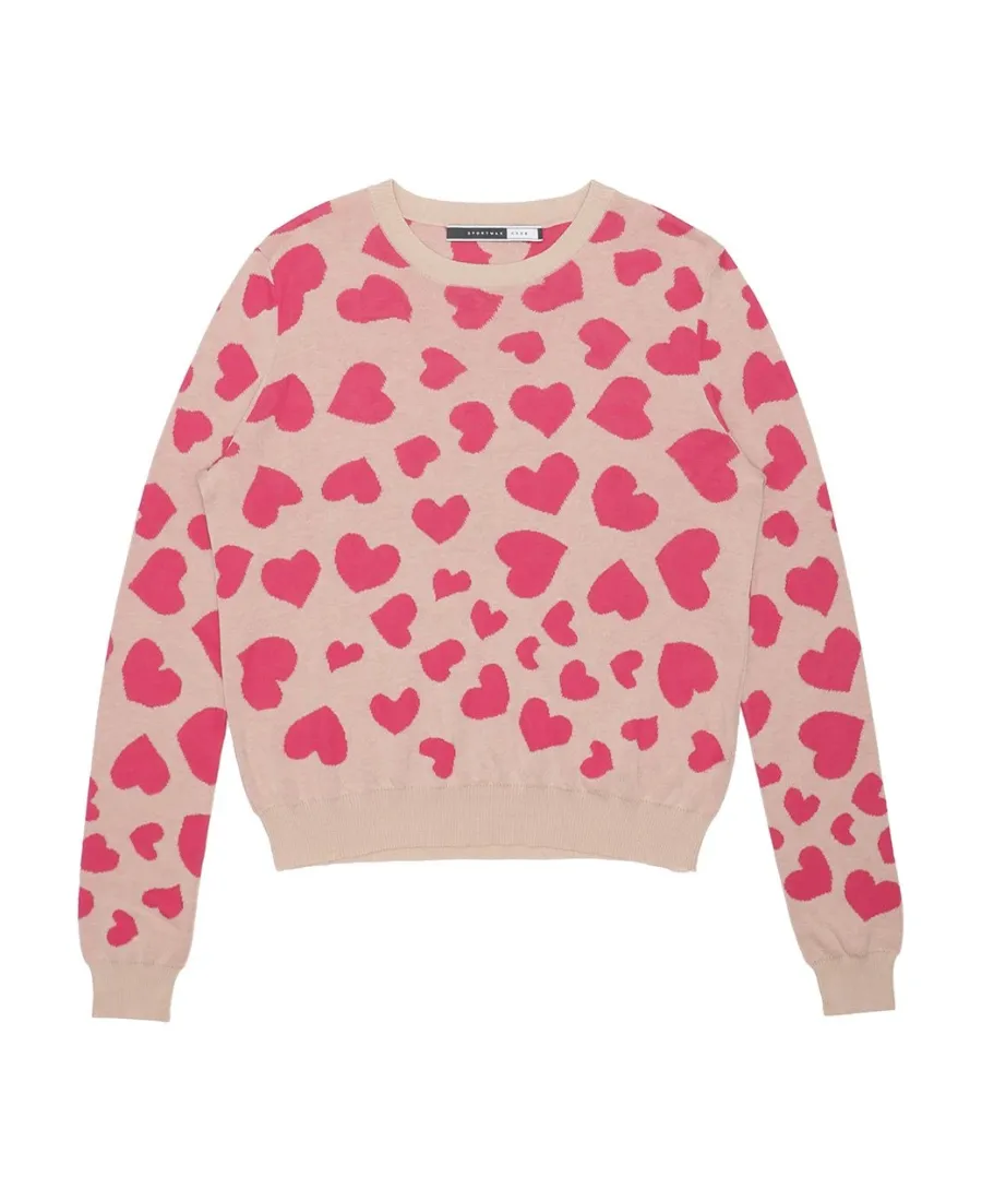 Love Pattern Pullover