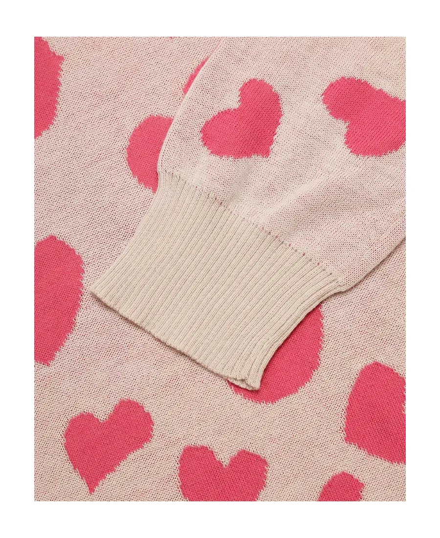 Love Pattern Pullover