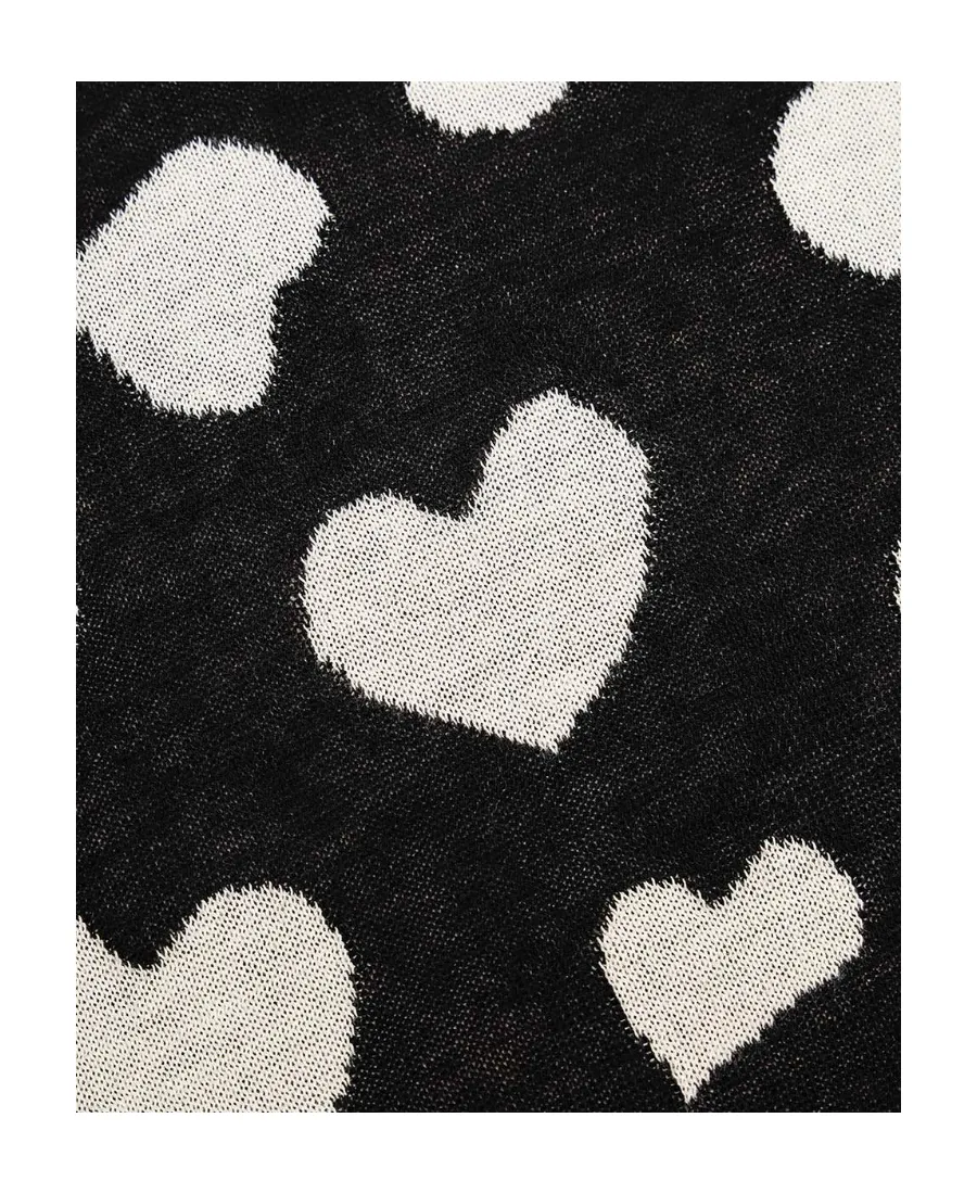 Love Pattern Pullover
