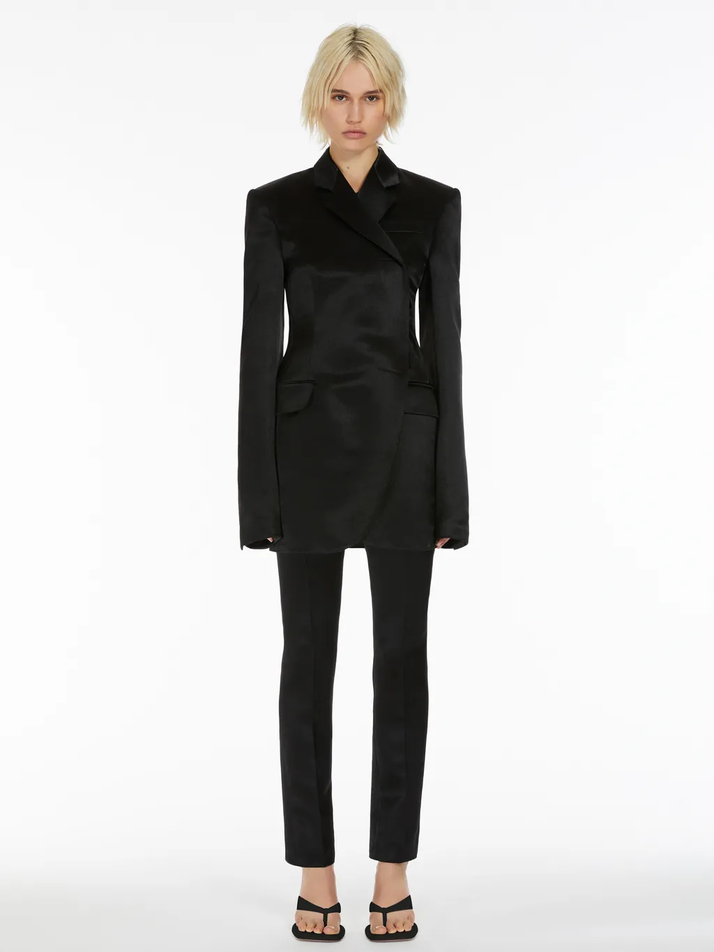 High Waist Straight Leg Pants