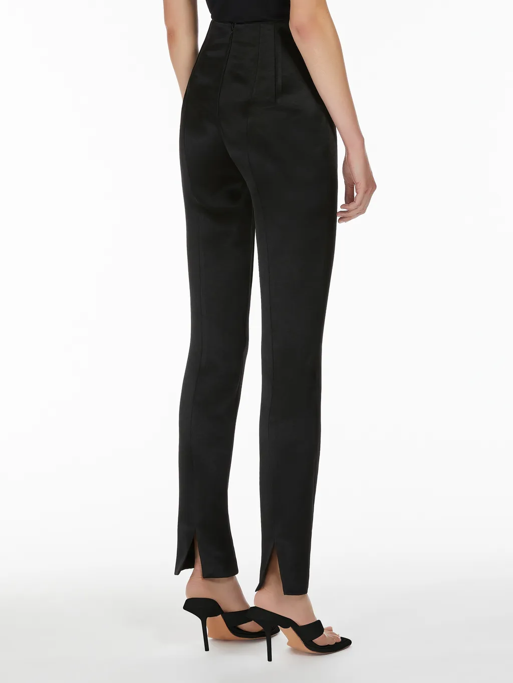 High Waist Straight Leg Pants