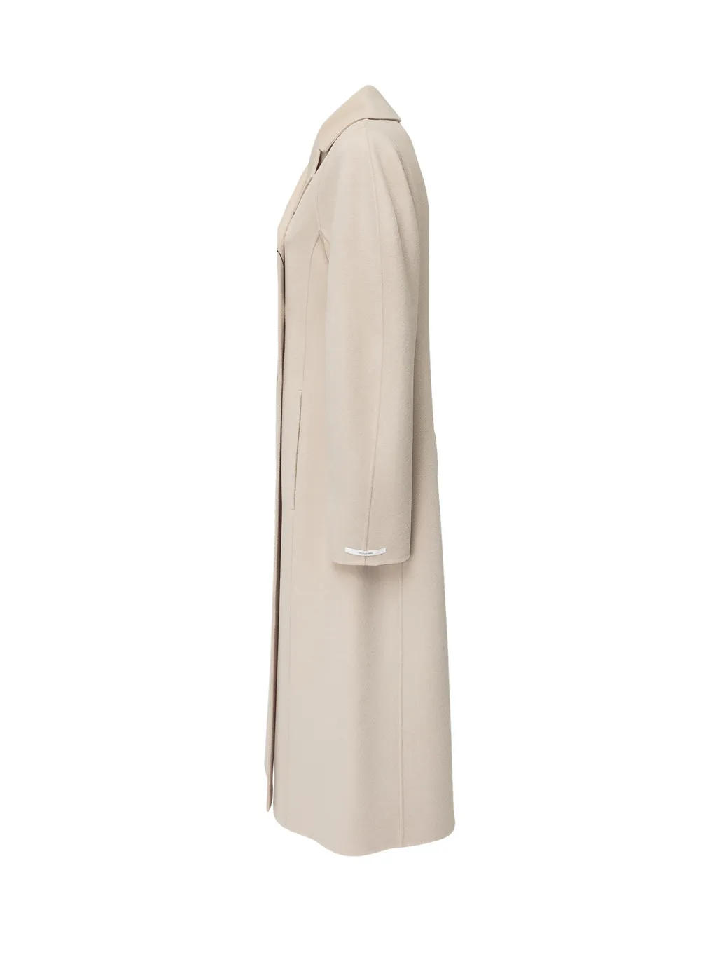 Single-Breasted Lapel Coat