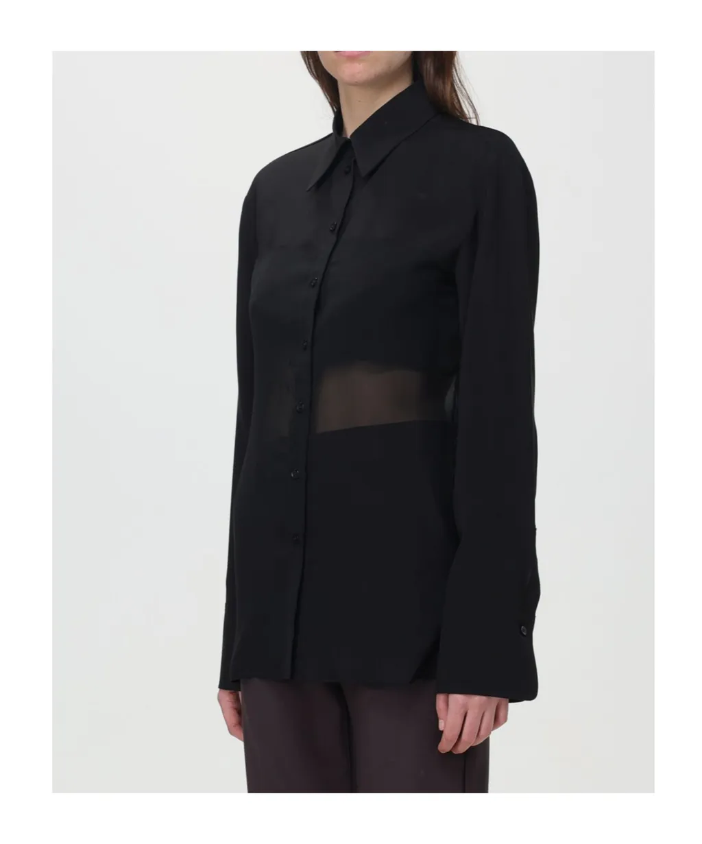 Buttoned Long-Sleeved Shirt