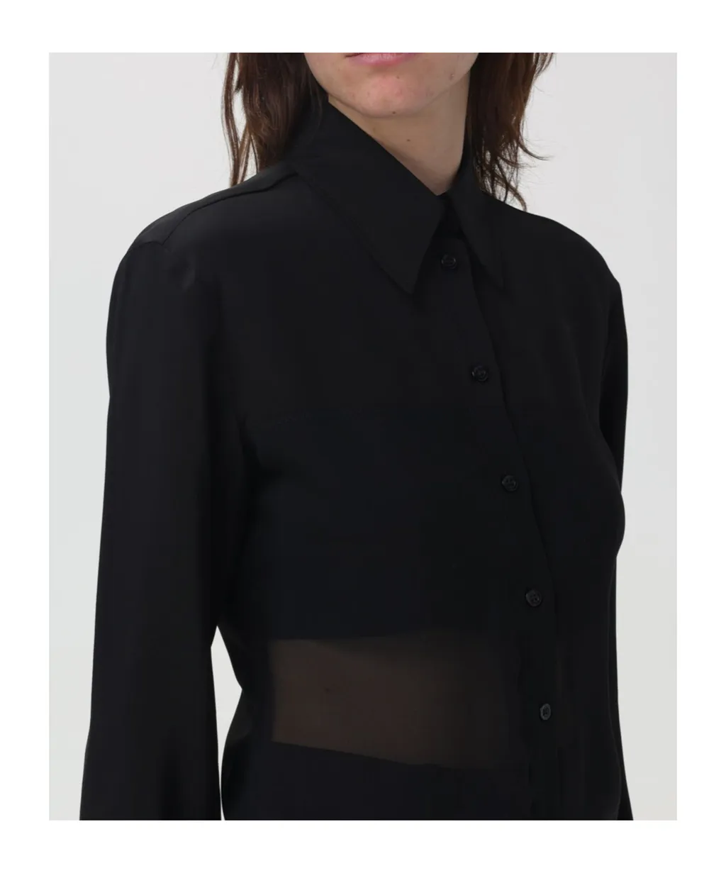Buttoned Long-Sleeved Shirt