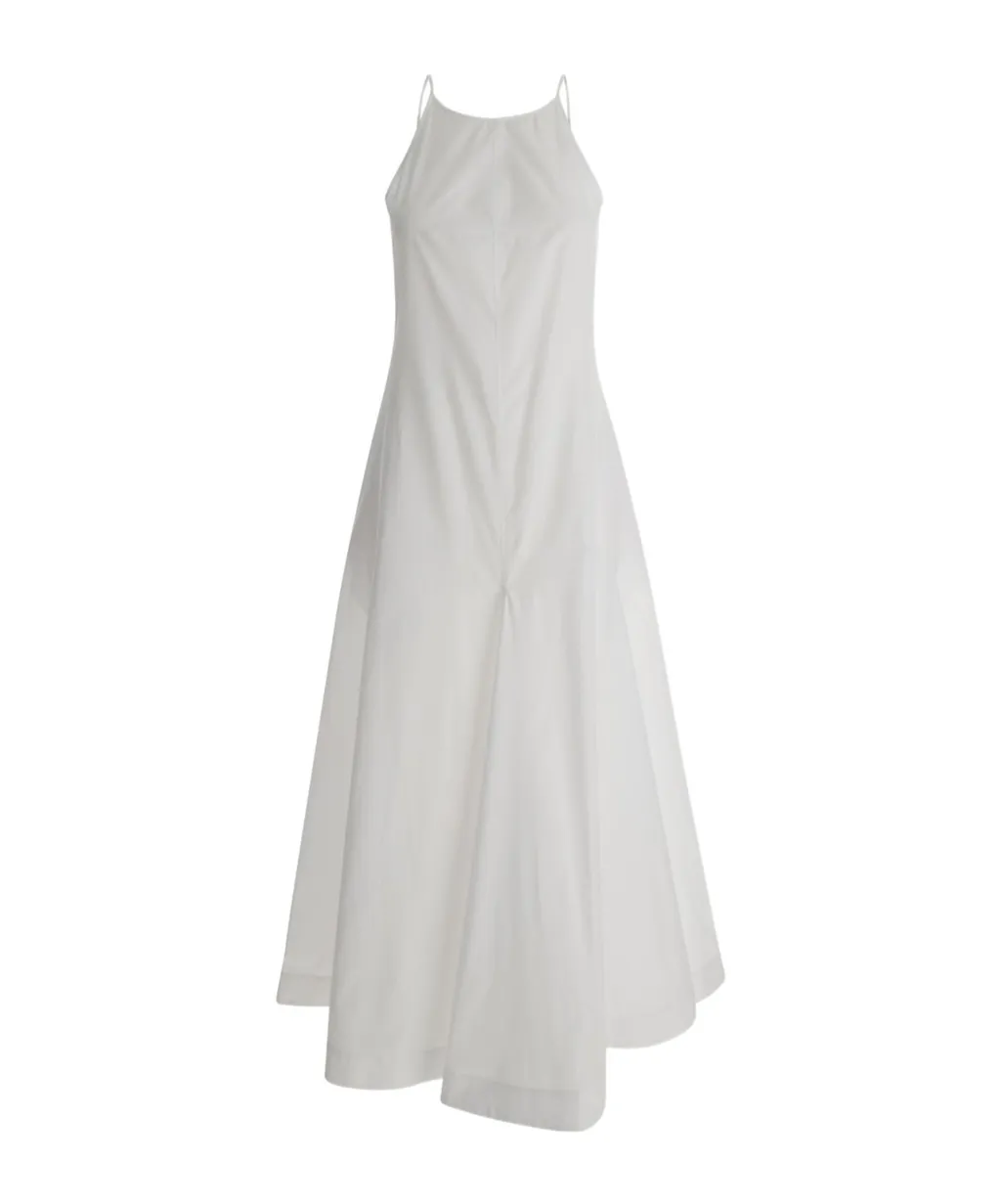 Crewneck Sleeveless Dress