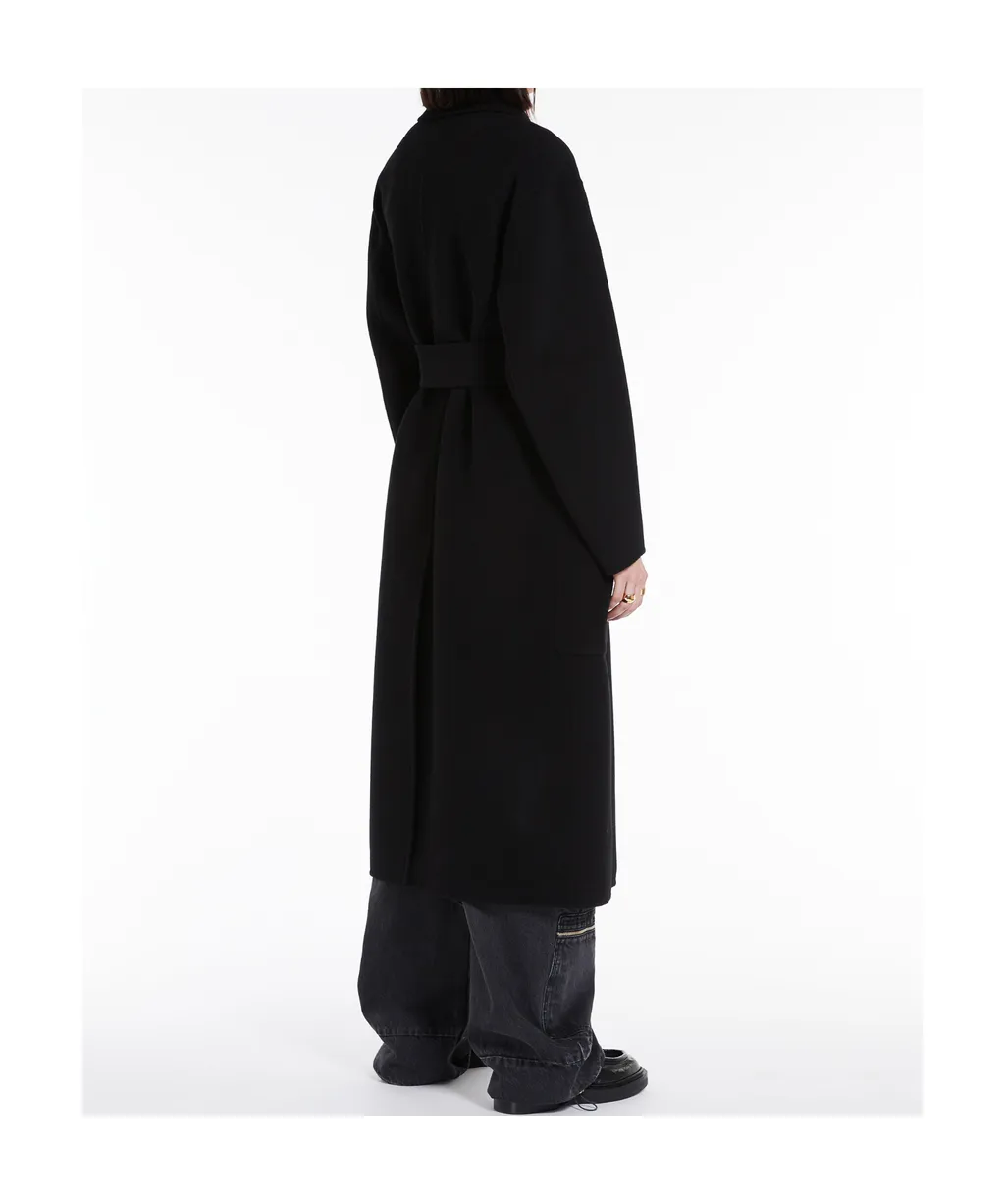 Belted Long-Sleeved Coat
