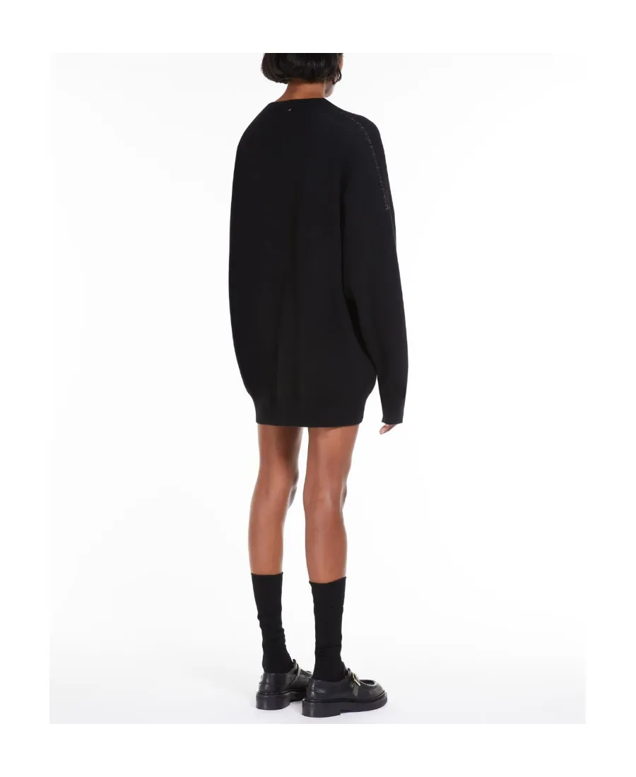 Intarsia-Knit Wool-Blend Jumper Dress