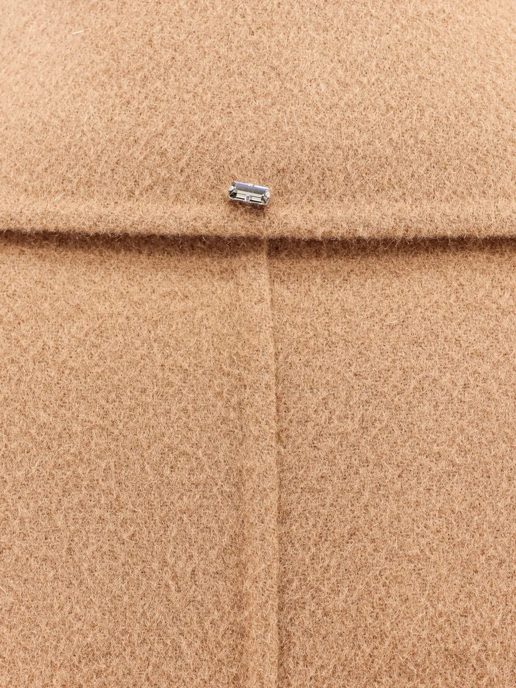 Buttoned Long-Sleeved Coat
