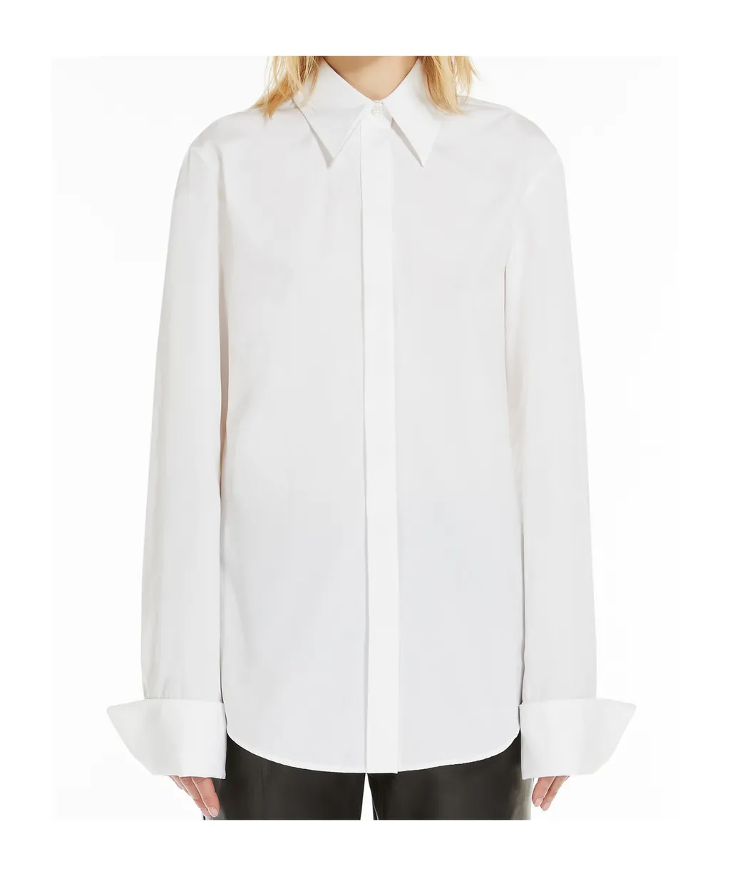 Buttoned Long-Sleeved Shirt