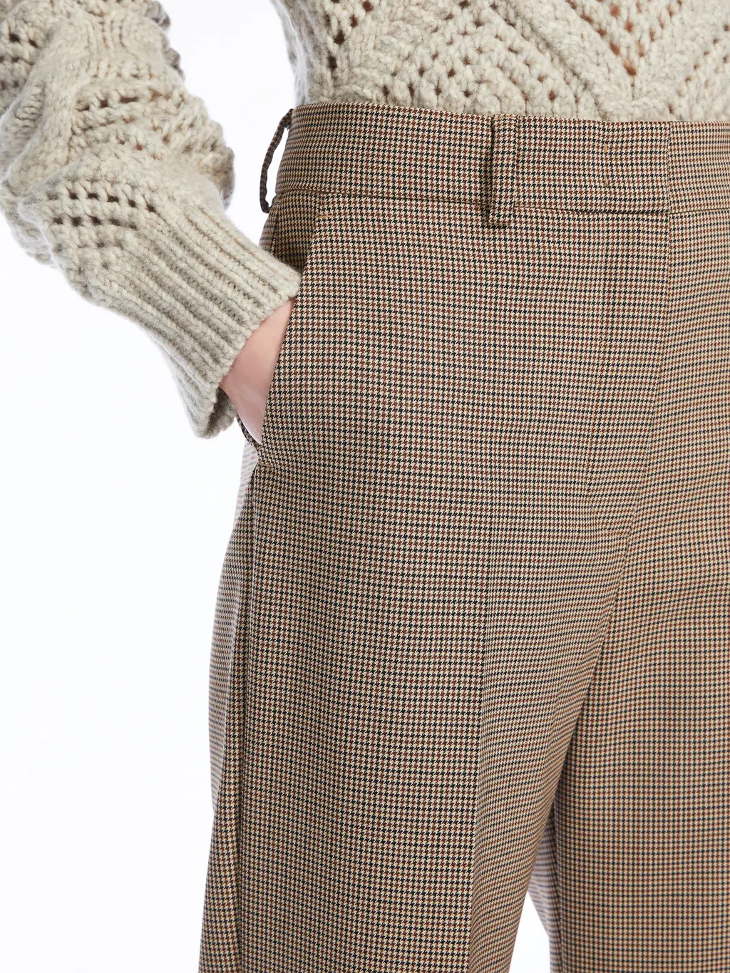 Check Casual Pants