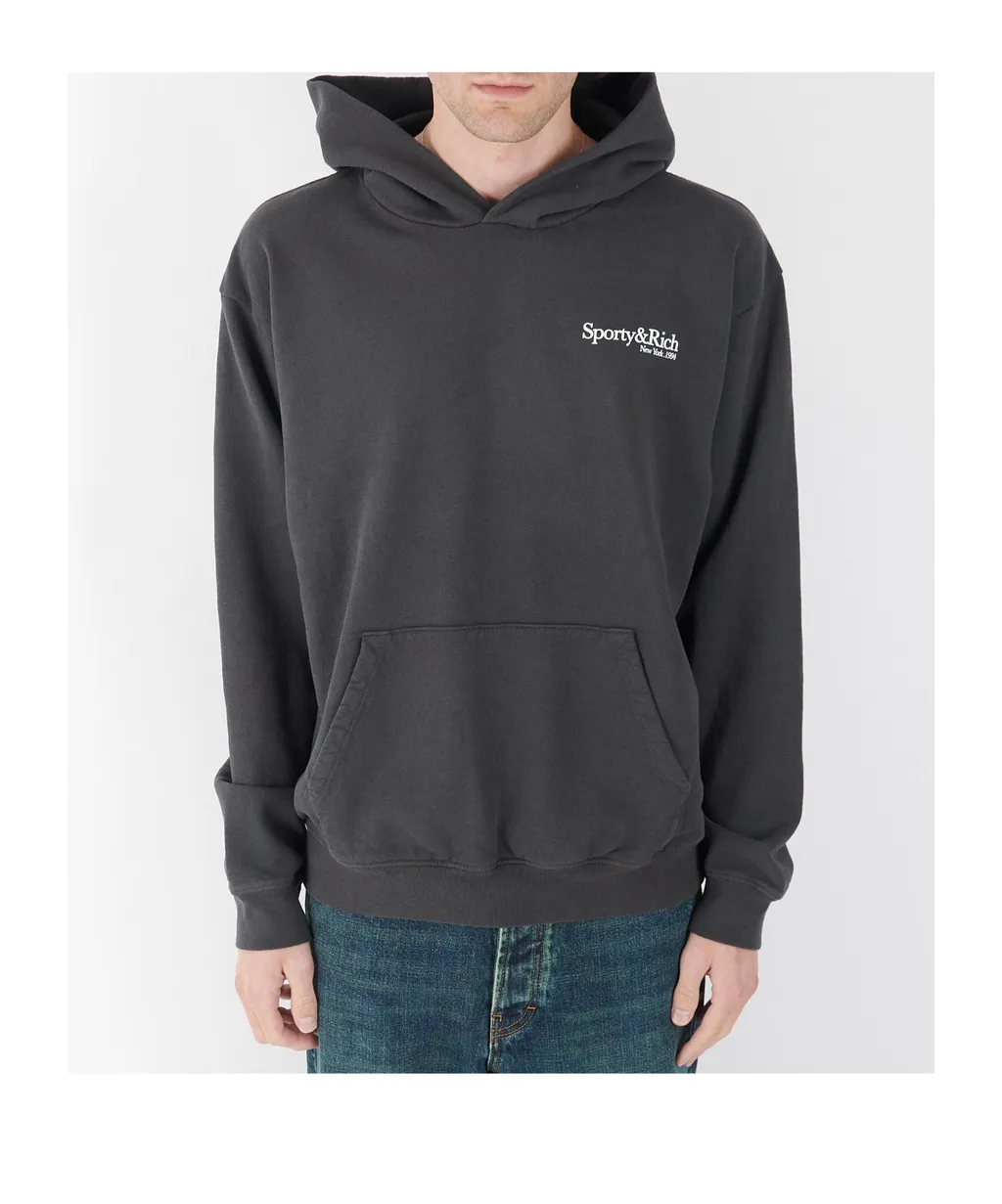 Serif Logo Hoodie