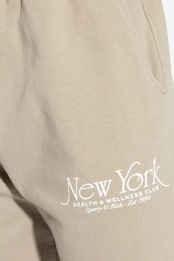 Slogan-Print Track Pants