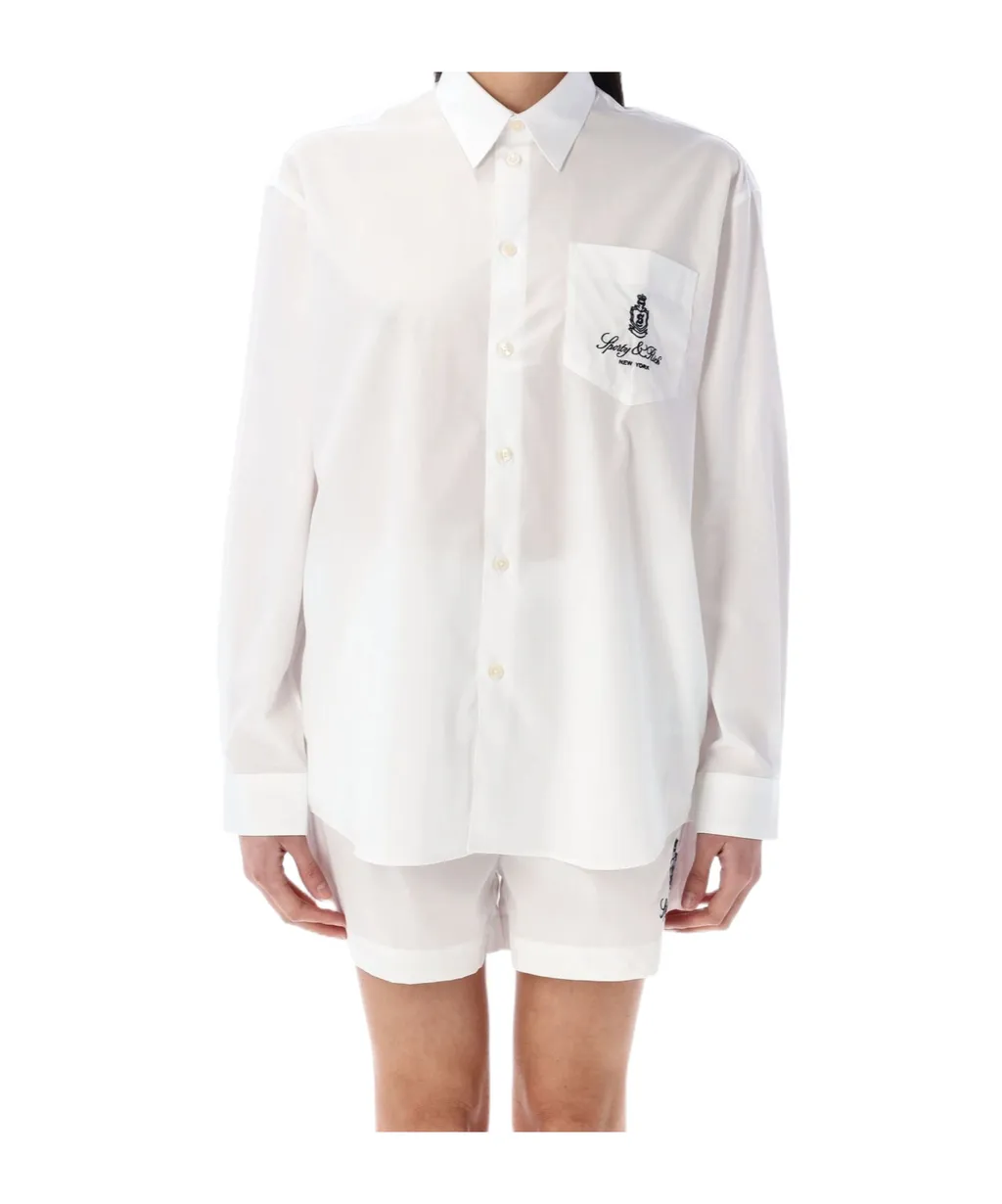 Logo Detailed Long-Sleeved Shirt