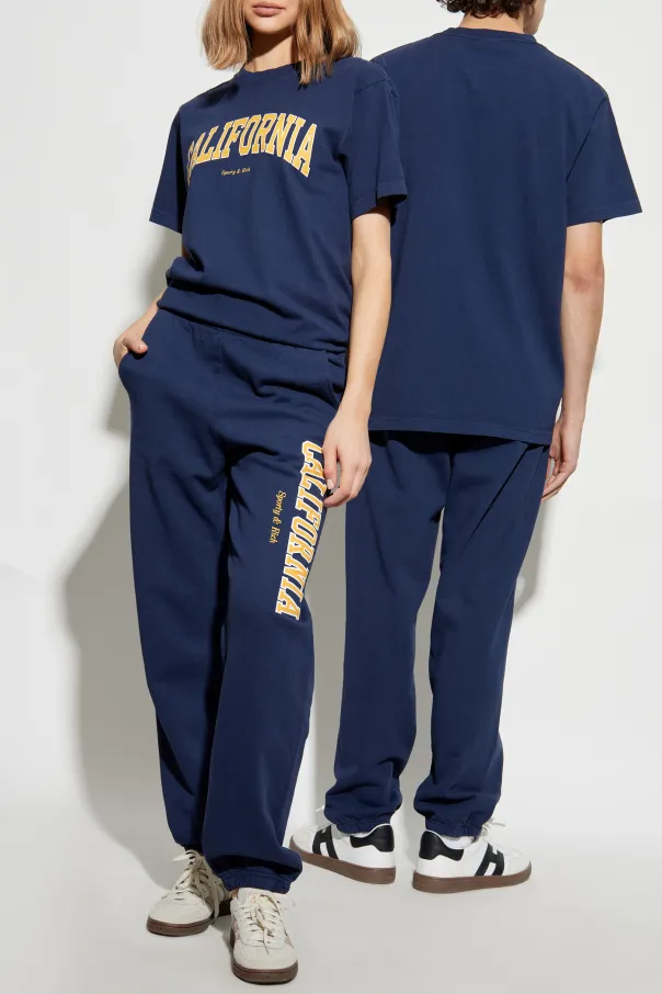 Logo Printed Tapered-Leg Sweatpants