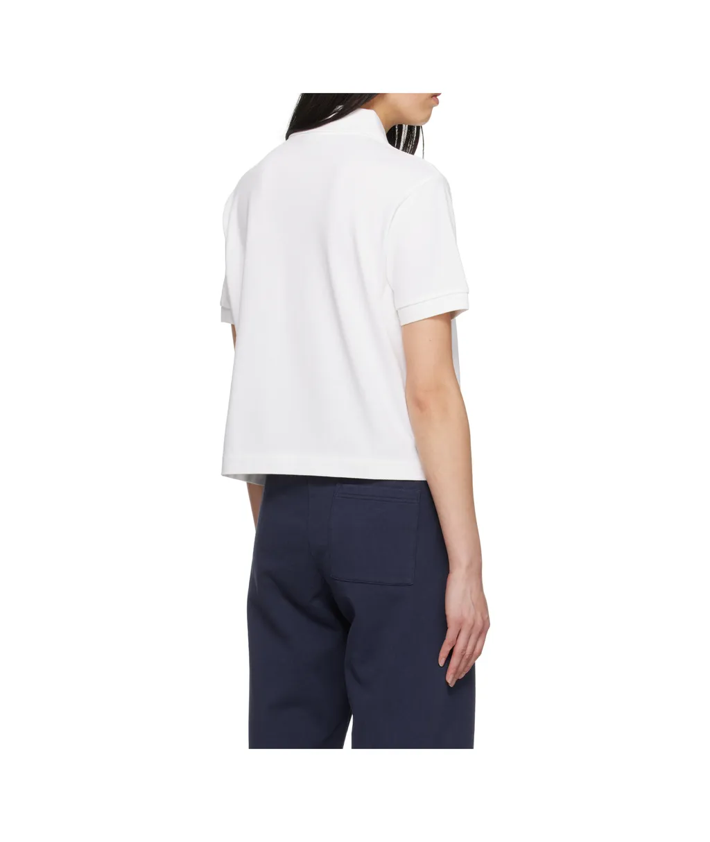 Logo Embroidered Short-Sleeved Polo Shirt
