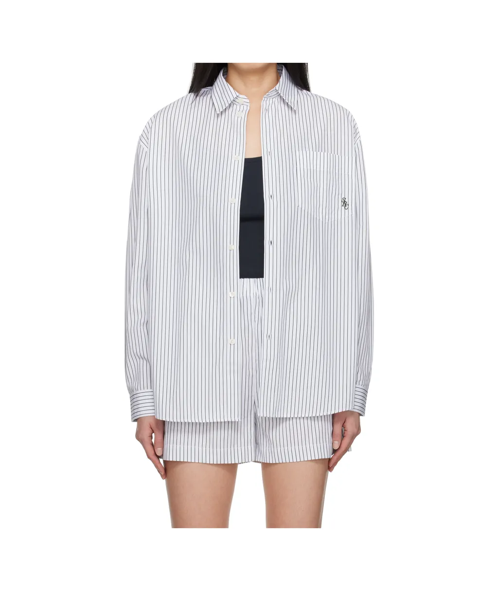 Src Oversized Cotton Shirt