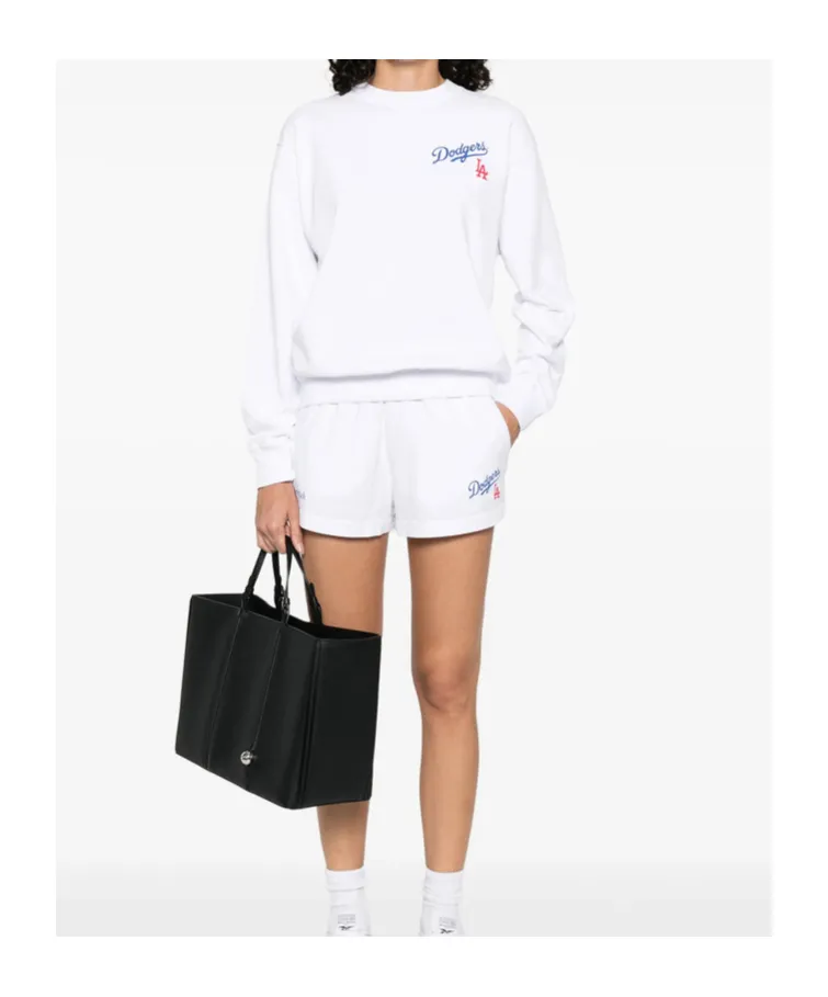 Dodgers Printed Crewneck Sweatshirt