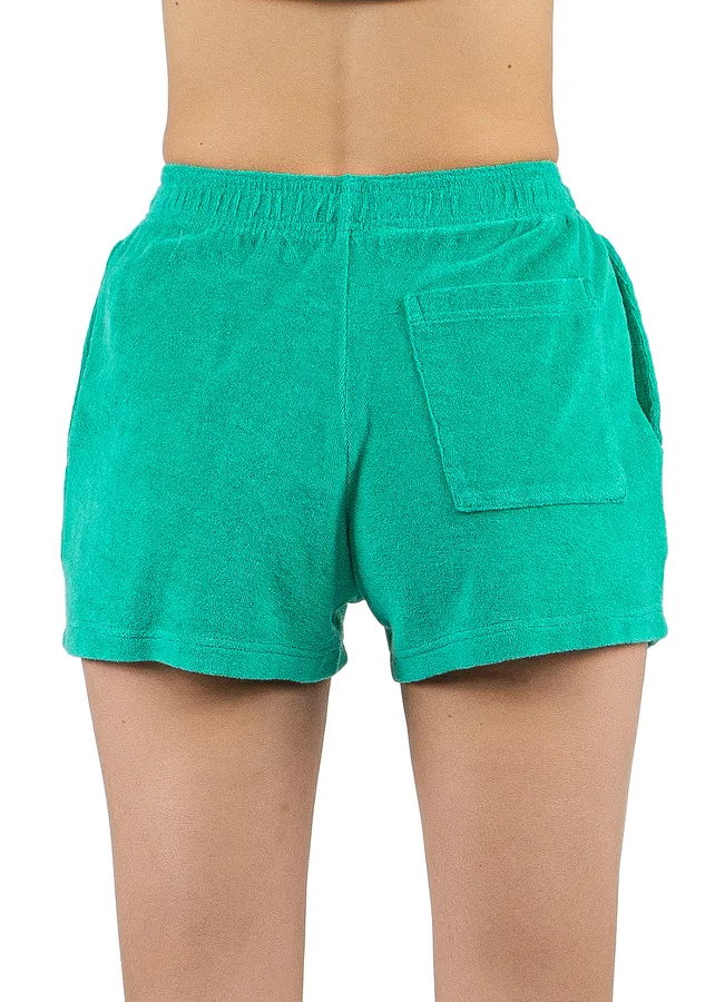 Logo Detailed Elasticated Waistband Shorts