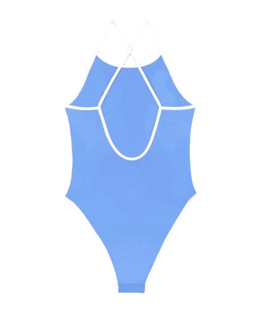 Logo One-Piece Swimsuit