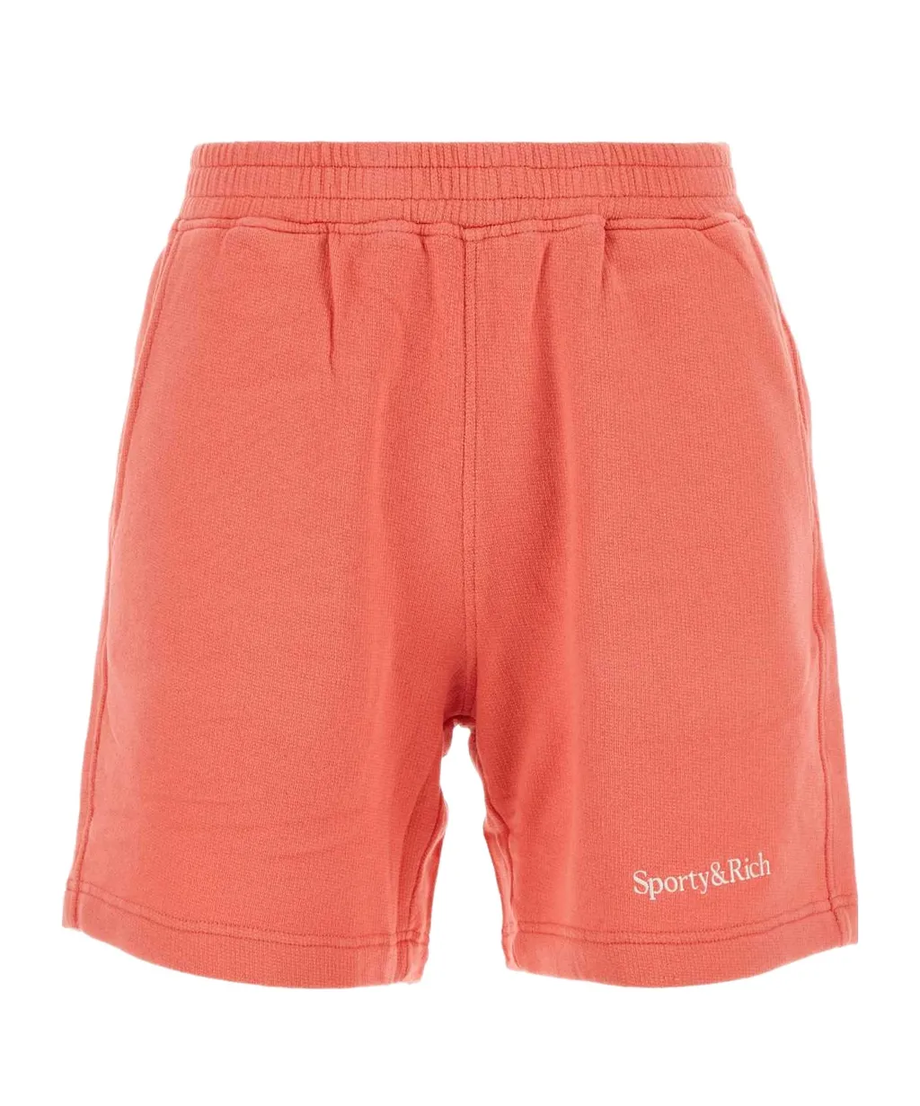 Logo-Embroidered Elasticated Waistband Shorts