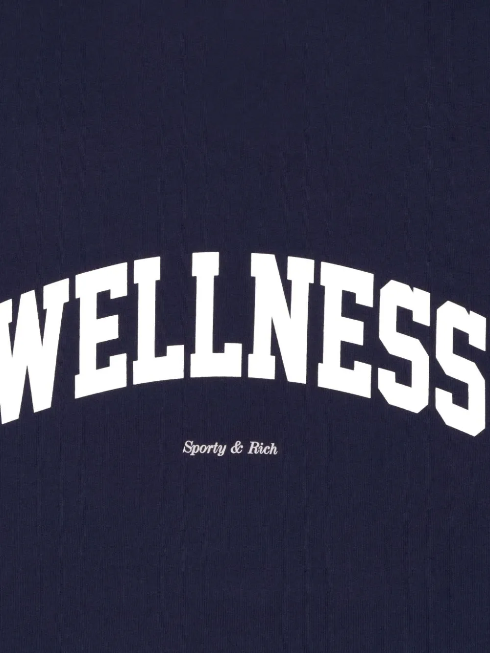 Wellness Slogan Print Sweatshirt