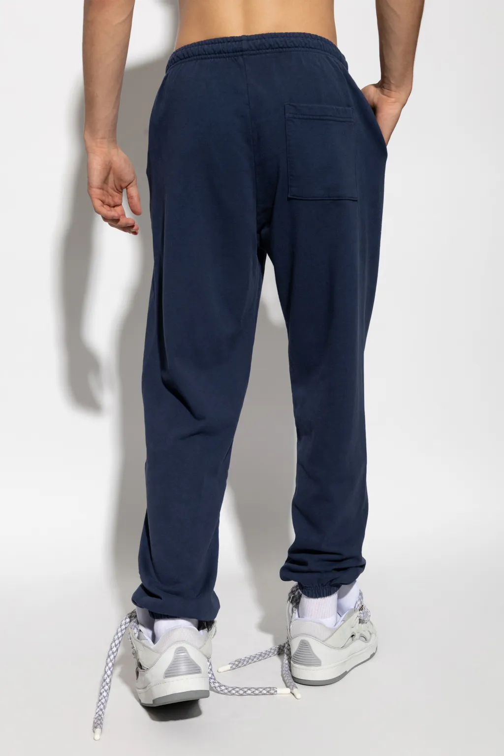 Logo Print Elasticated Trousers