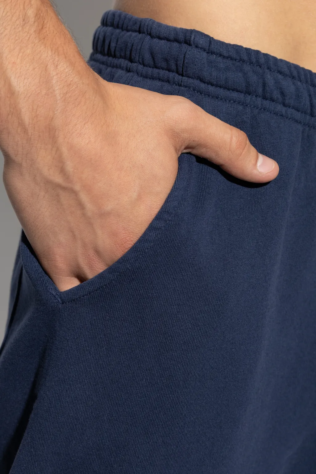 Logo Print Elasticated Trousers