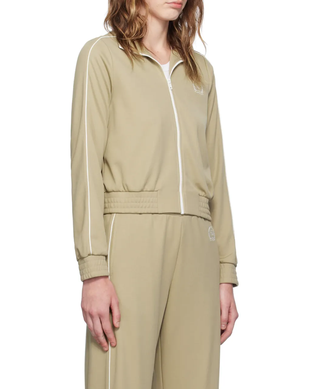 Golf Embroided Zipper Casual Jacket