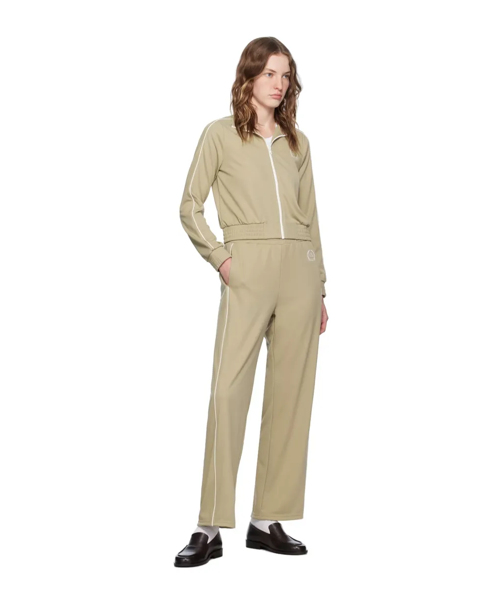 Golf Embroided Zipper Casual Jacket