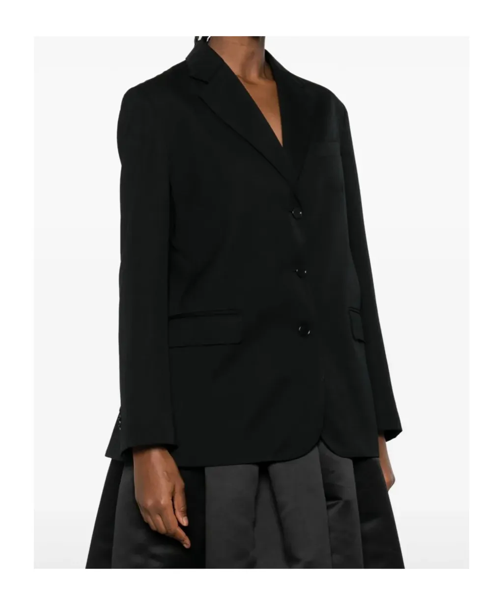 Back Cut Out Bow Detail Jacket
