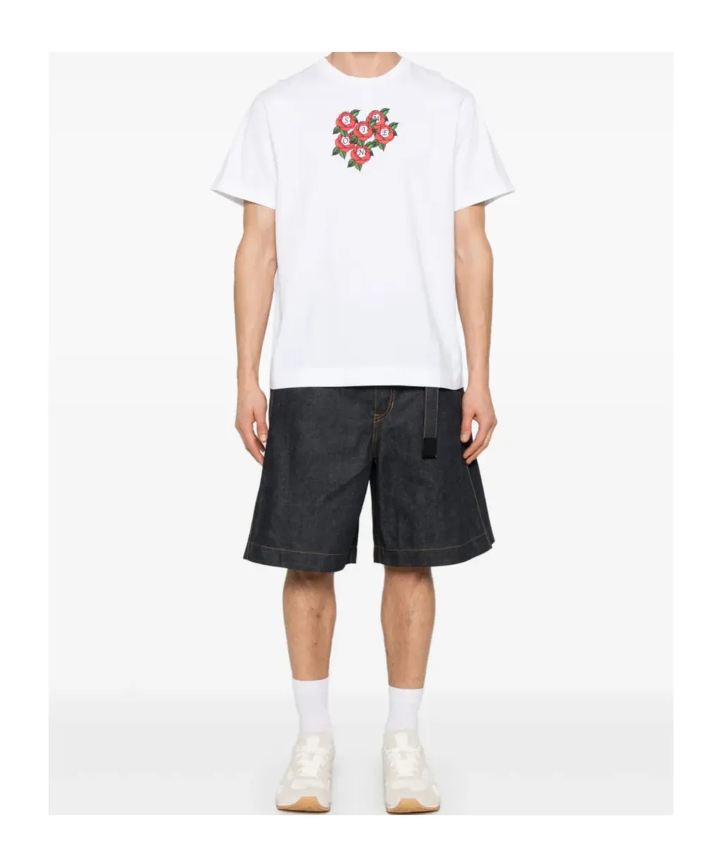 Rose Print T-Shirt