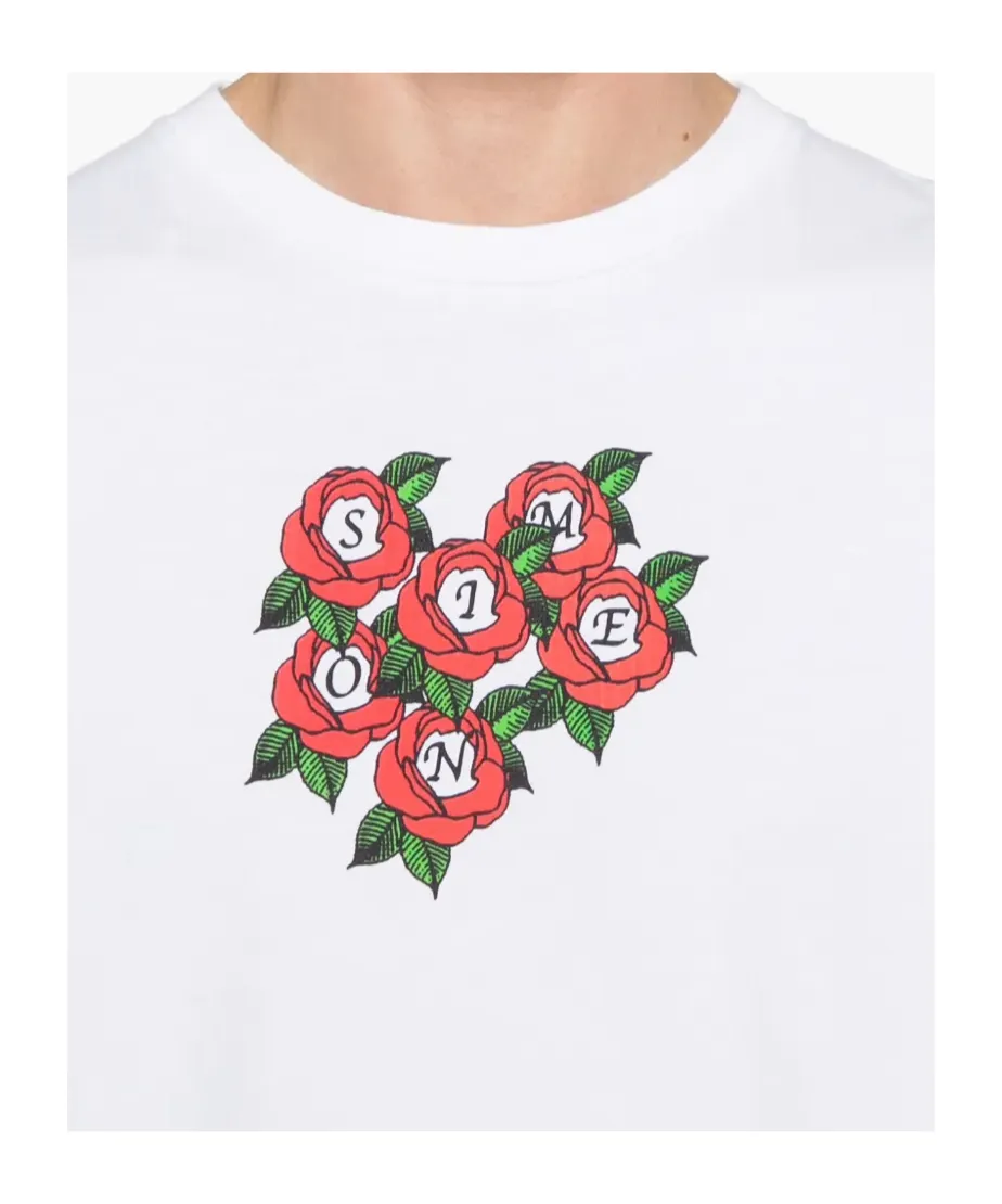 Rose Print T-Shirt