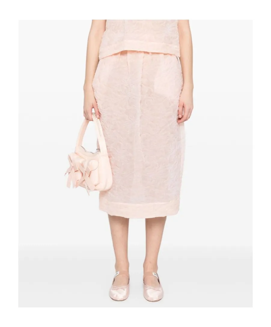 Ruffle-Waisted Skirt