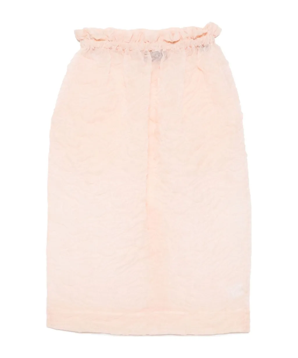Ruffle-Waisted Skirt