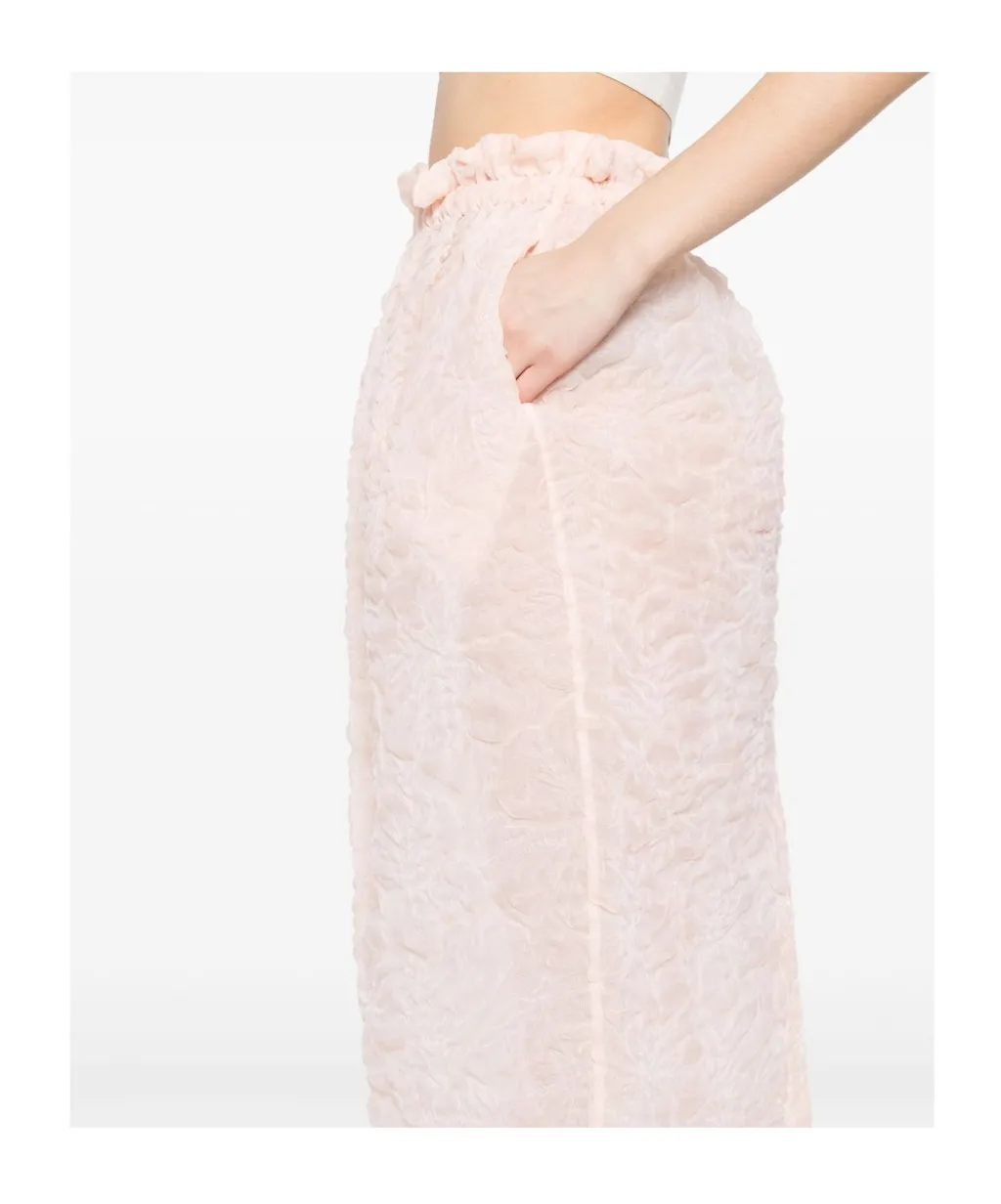 Ruffle-Waisted Skirt