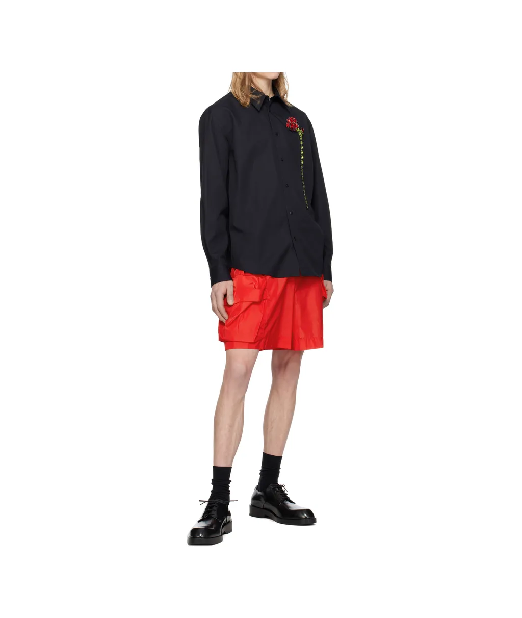 Tool Pocket With Drawstring Shorts