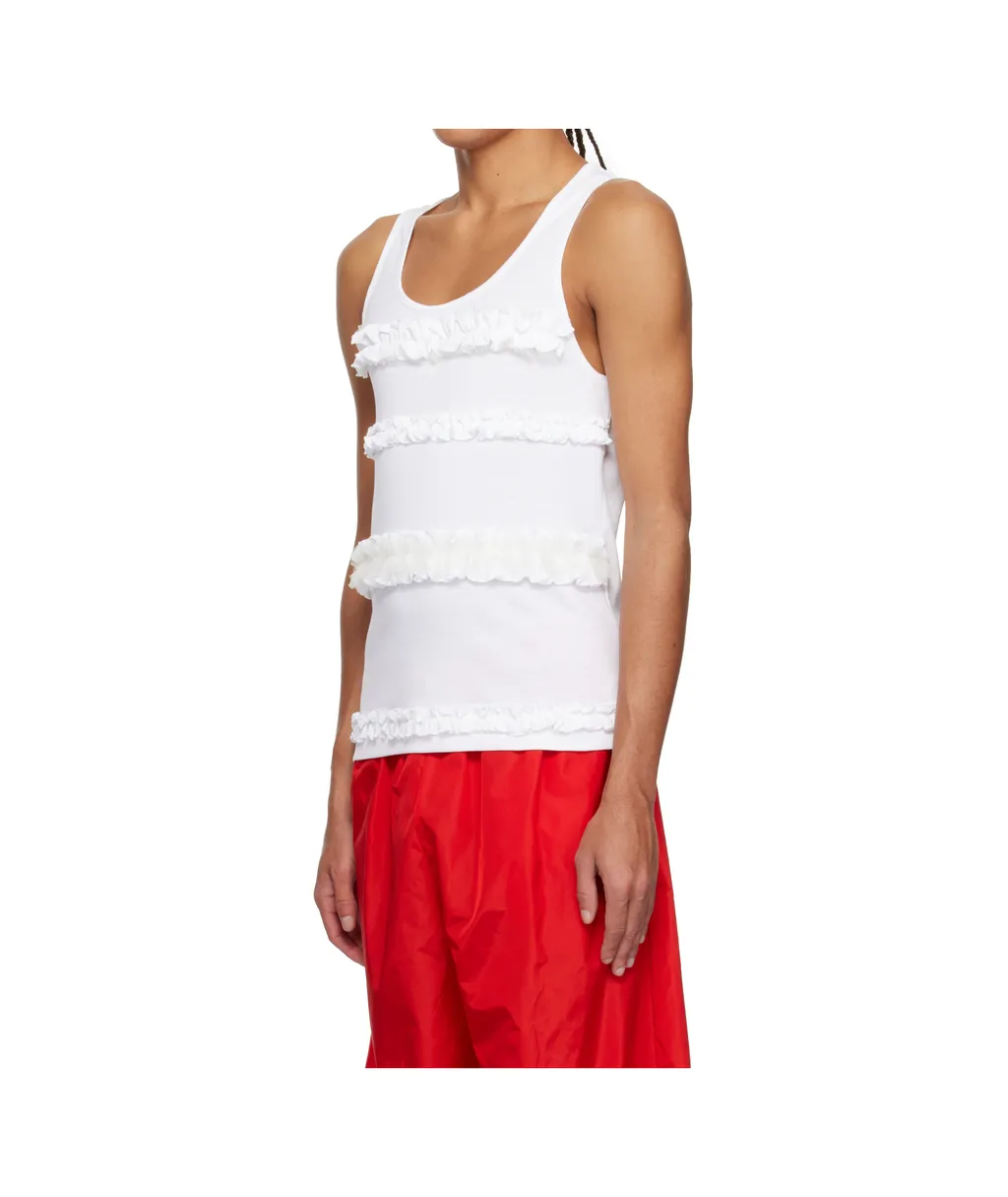 Ruffle Frill Tank Top