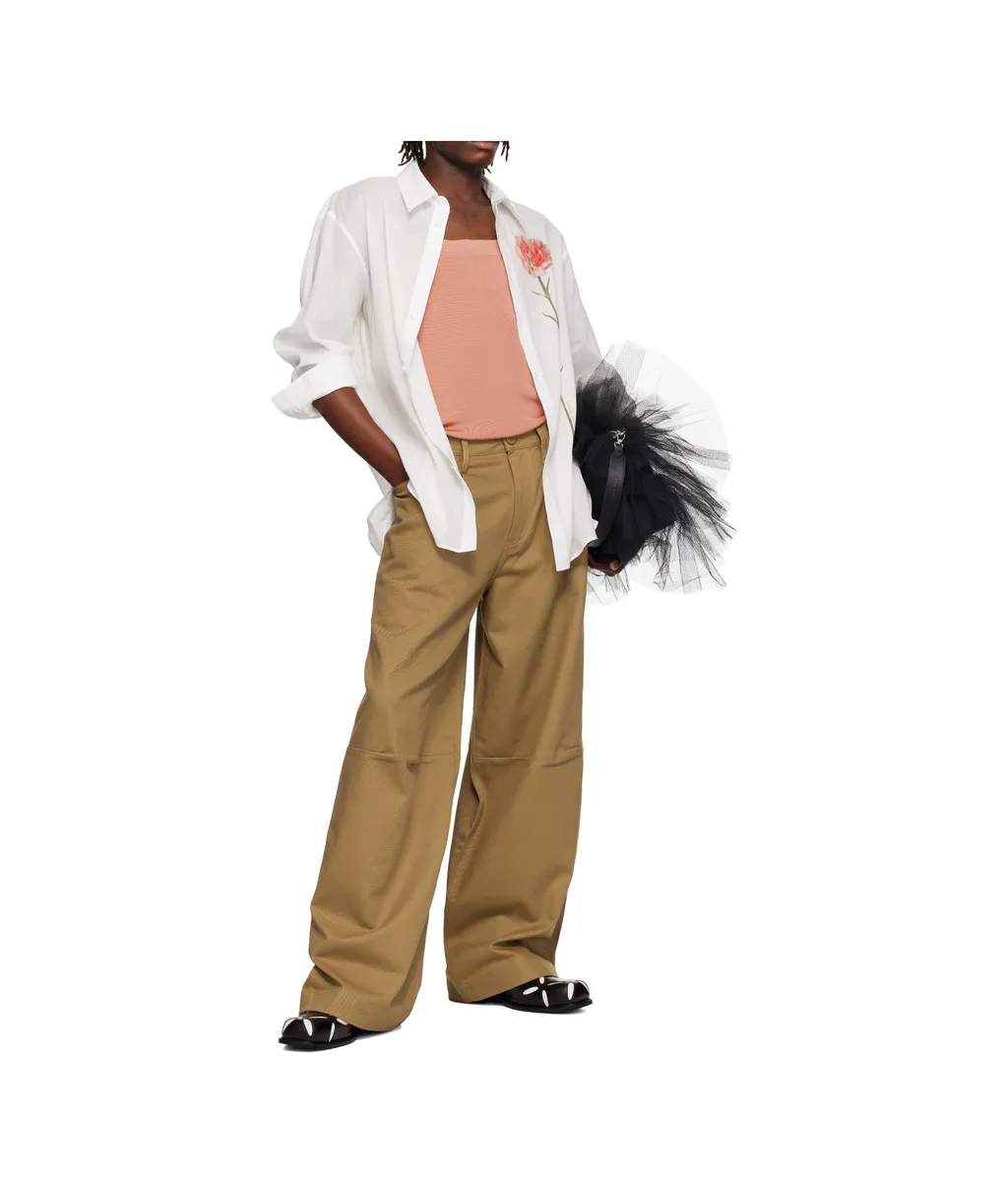 Wide-Leg Trousers