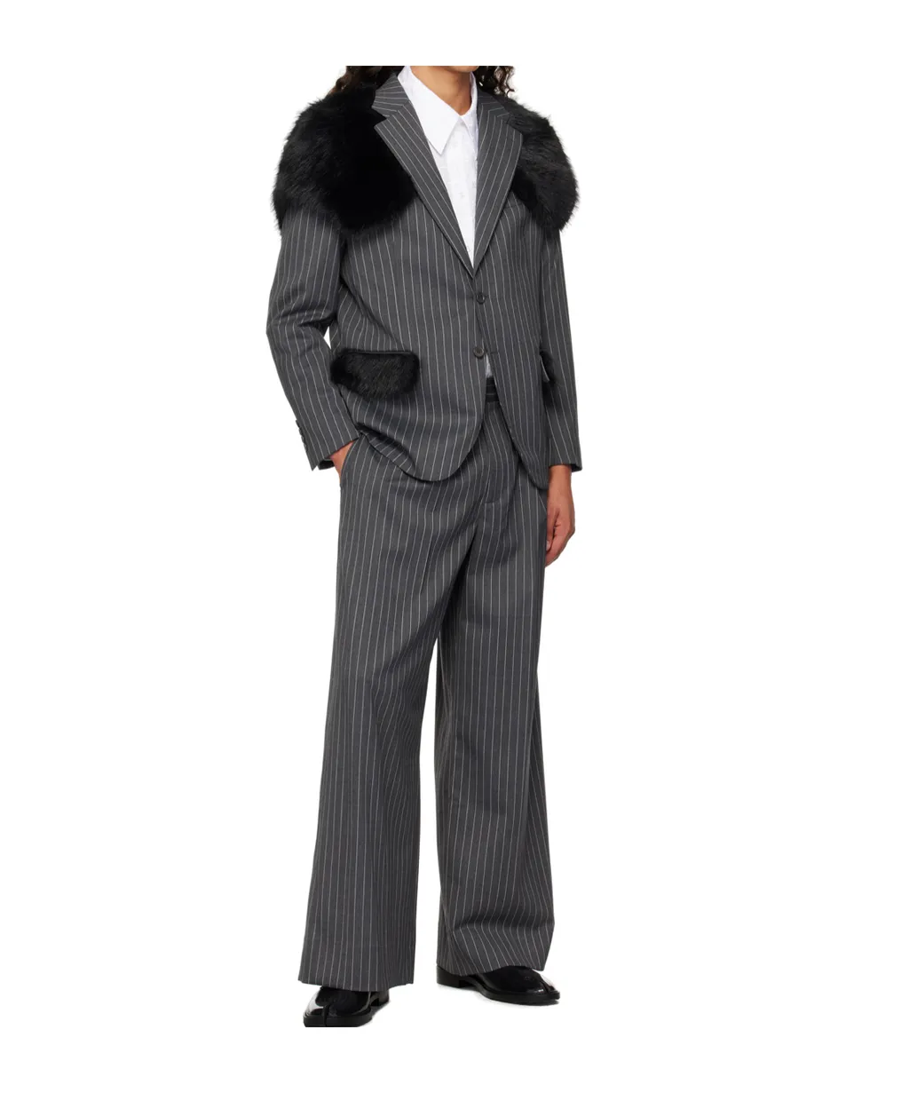 Pinstripe Classic Blazer