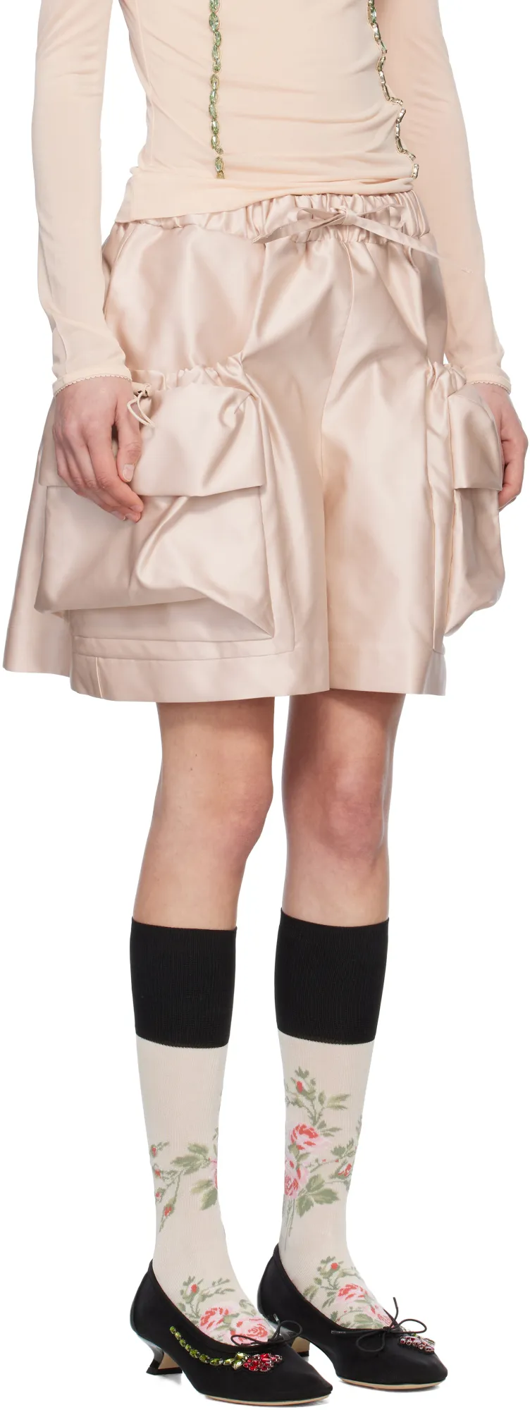 Elastic Waist Shorts