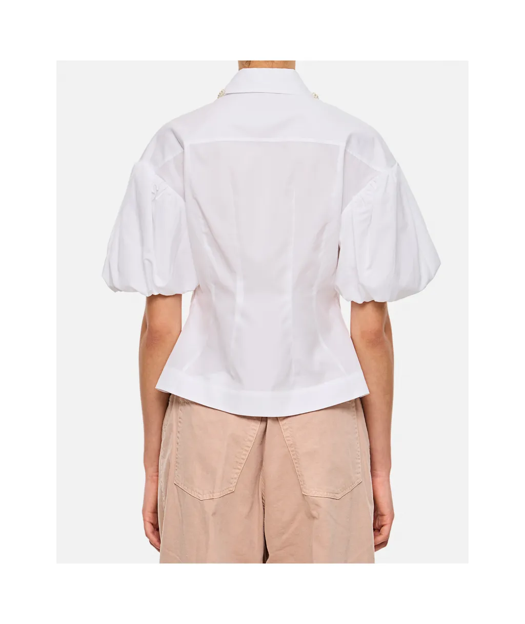 Pearl-Embellished Shirt