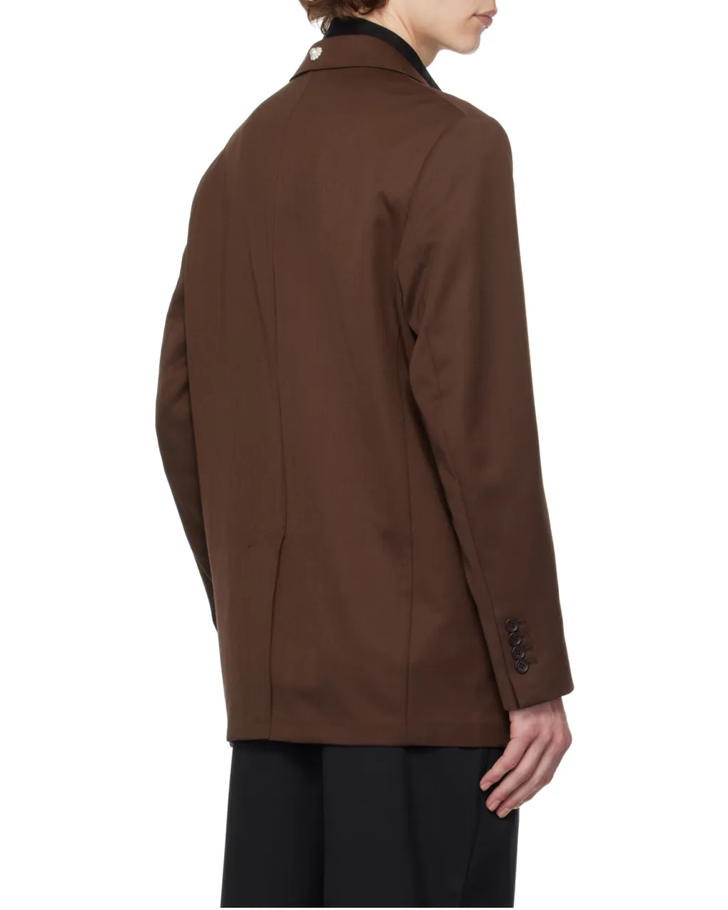 Lapel Long-Sleeved Suit Jacket