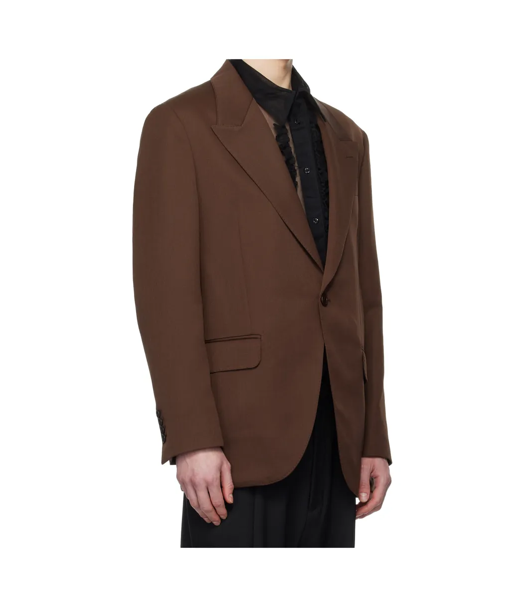 Lapel Long-Sleeved Suit Jacket