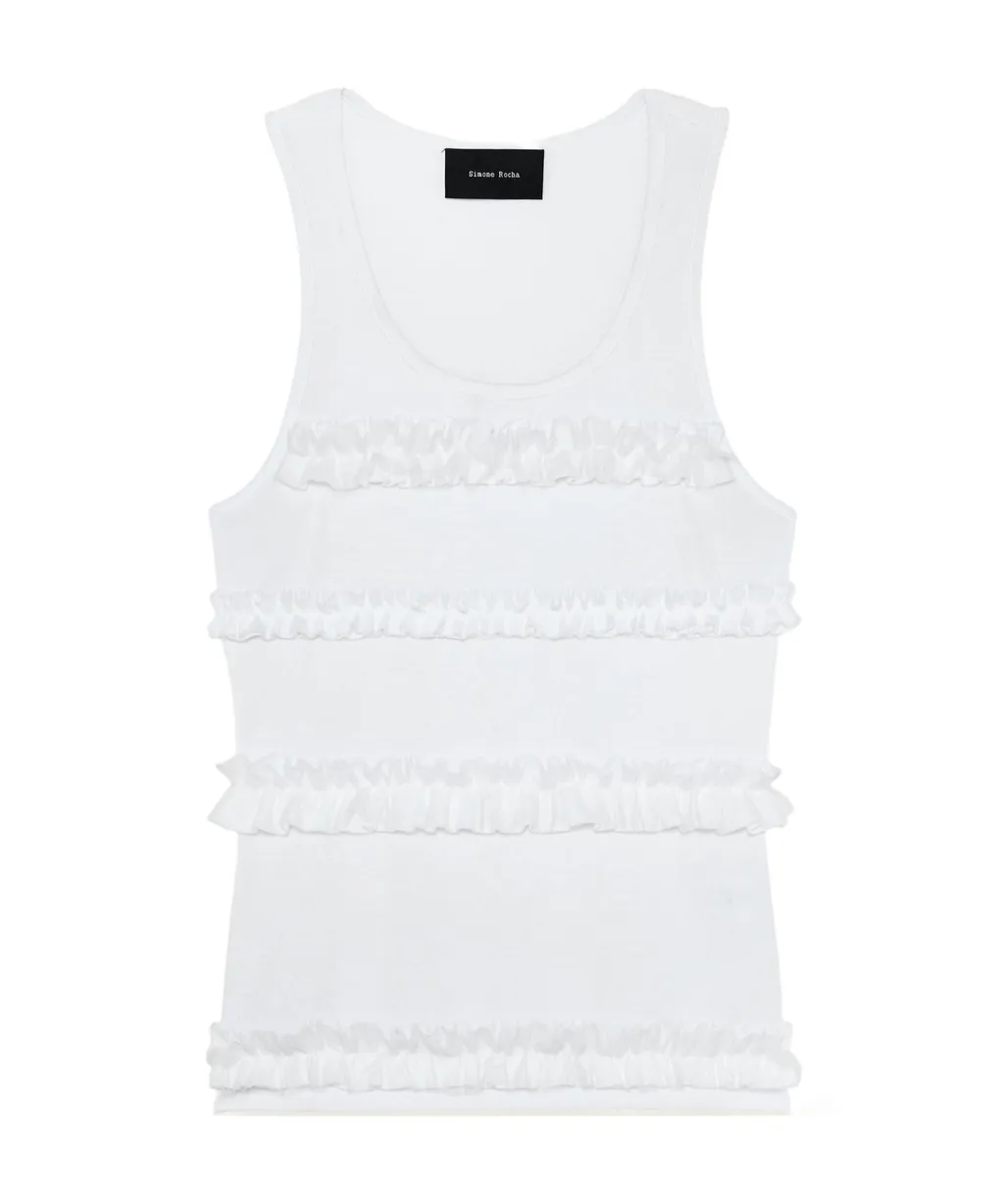 Ruffled Tank Top