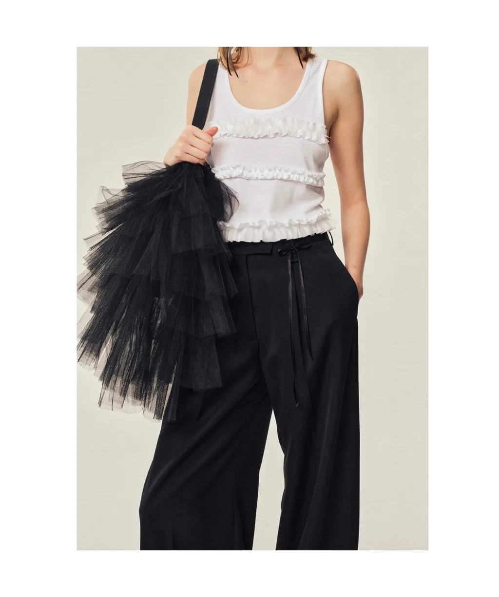 Ruffled Tank Top