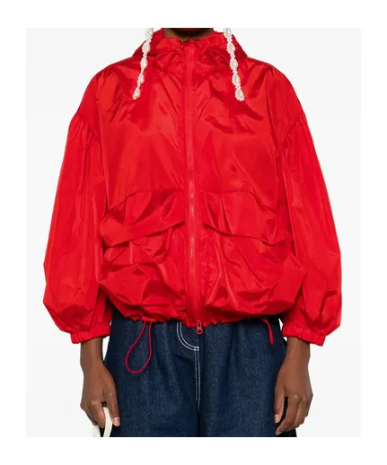 Zipped Hooded Jacket