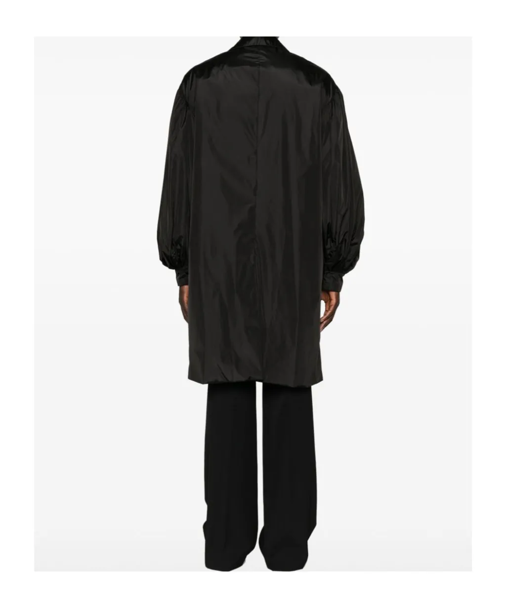 Embroidery Bubble Sleeve Work Coat