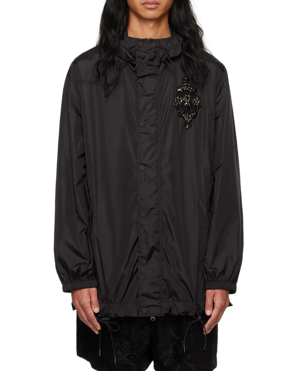 Embellished Parka